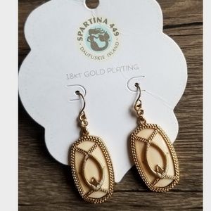 Spartina 449 Jewelry - Spartina 449 18K Gold Plated Earrings Spartina 449 Jewelry - Spartina 449 18K Gold Plated Earrings